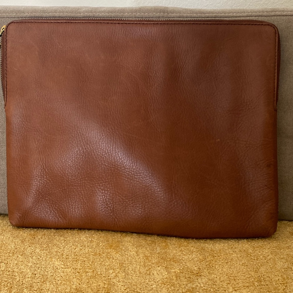 Madewell Leather MacBook Case